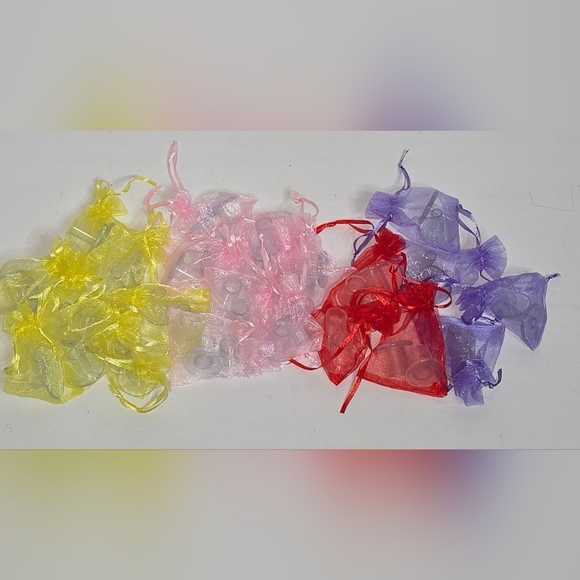 Other - Lot of 22 Pairs High Heel Protectors Heel Caps Covers & Heel Stoppers Clear XS-L